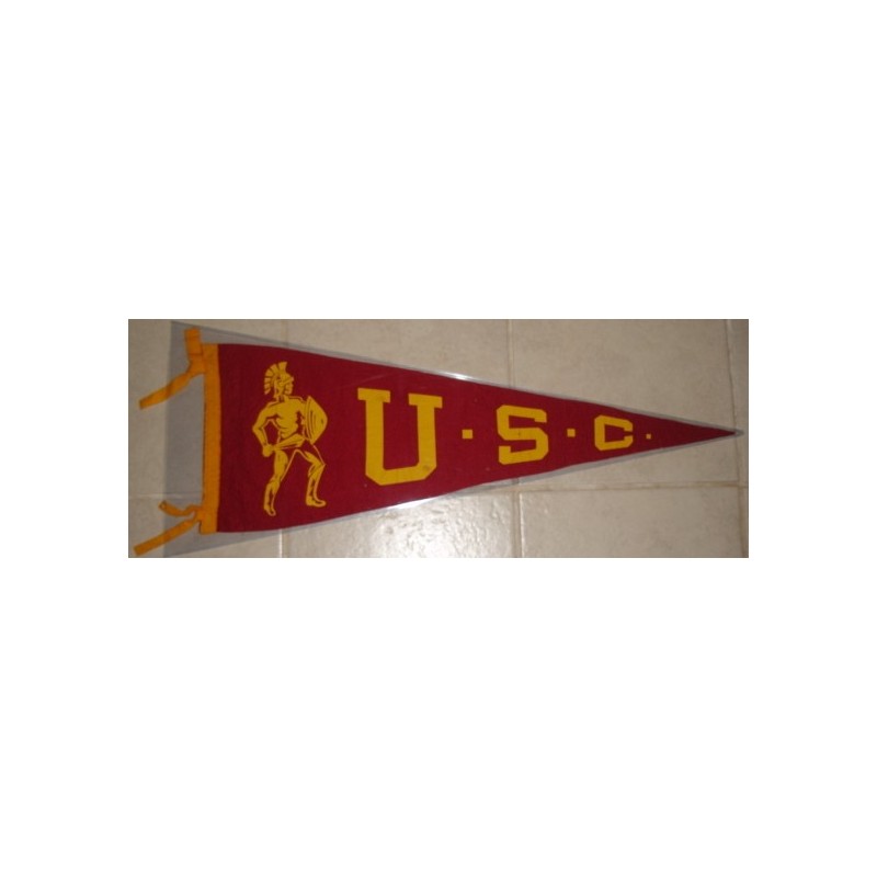 Tommy Trojan With Usc Pennant 