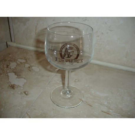 1888-1988 Athletic Excellence wine glass