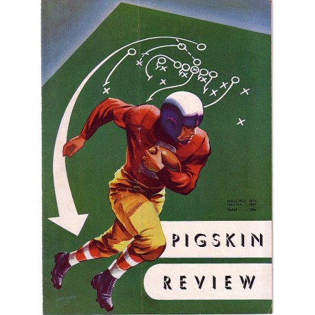 1949 USC vs. Oregon program.