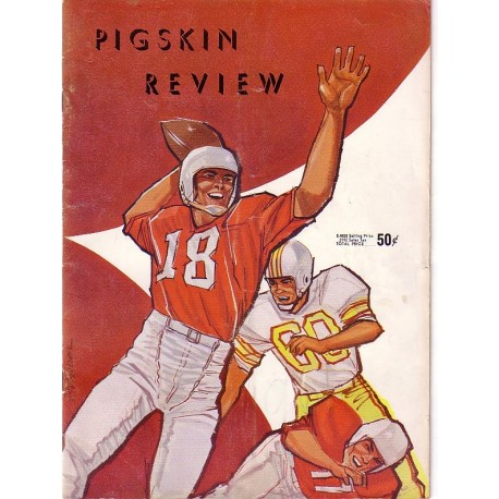1961 USC vs. Illinois Program.