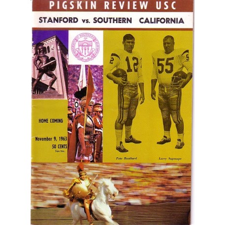 1963 USC vs. Stanford program.