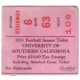 1931 Season ticket stub