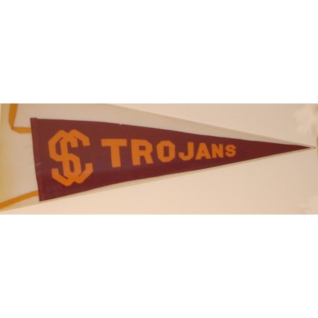 SC Trojans vintage pennant.