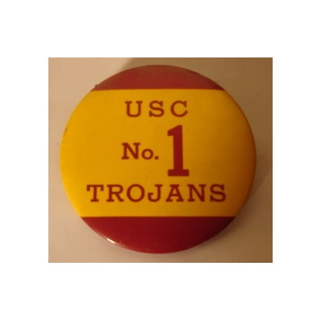 USC Number 1 Trojans pin