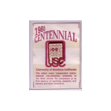1980 centennial USC patch.