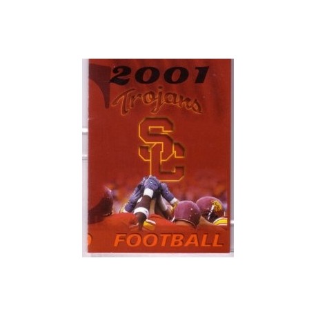 2001 football schedule