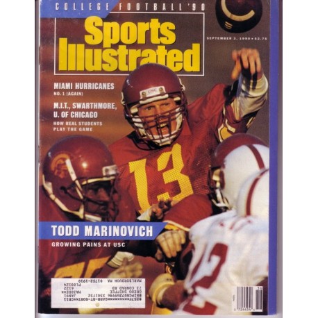 1990 Sports Illustrated- Todd Marinovich