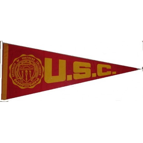 USC seal pennant with USC.