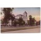Postcard Old College USC early color