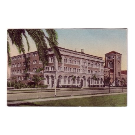 Postcard Student Union USC early color