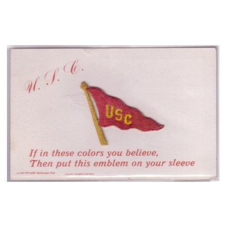 Postcard USC emblem.