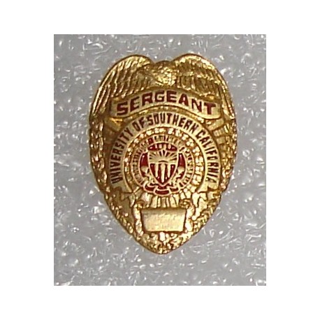 USC sergeant lapel pin