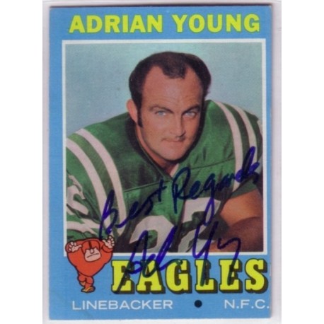 Adrian Young - autographed trading card