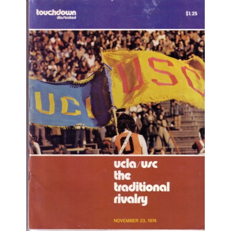 1974 USC vs. UCLA game program.