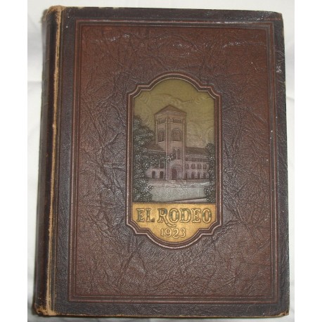 1923 El Rodeo USC yearbook.
