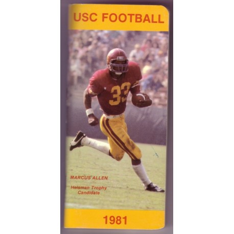1981 USC football media guide