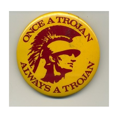 USC- Once a Trojan, always a Trojan pin.