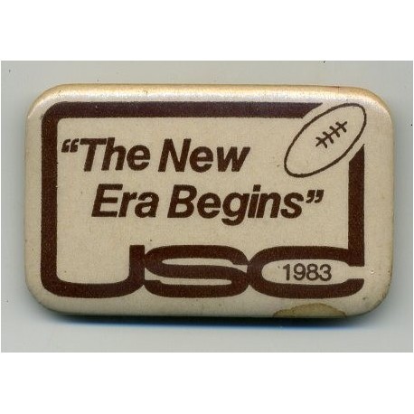 The New Era Begins USC 1983 pin