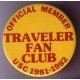 Traveler fan club- official member pin