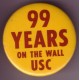 99 years on the wall pin