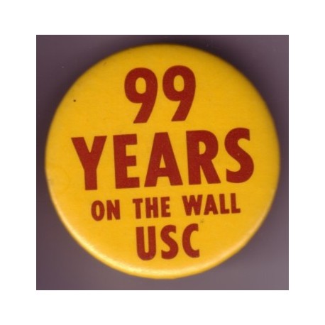 99 years on the wall pin