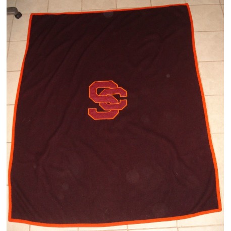 Vintage H.L. Whiting USC stadium blanket