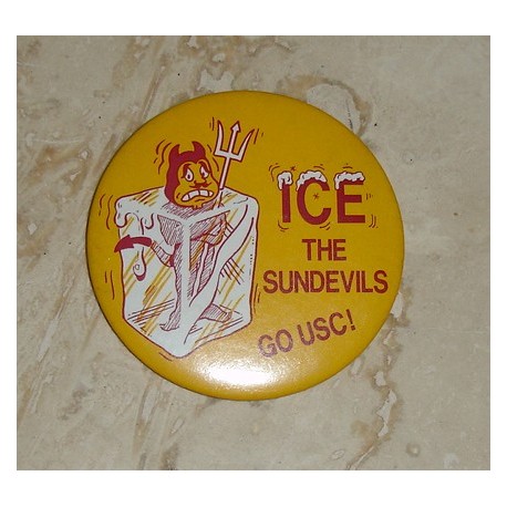 Ice the Sun Devils Go USC pin