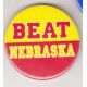 Beat Nebraska pin