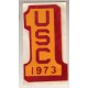 USC number one 1973 patch