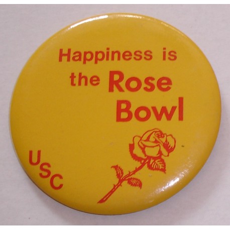 Happiness is the Rose Bowl pin