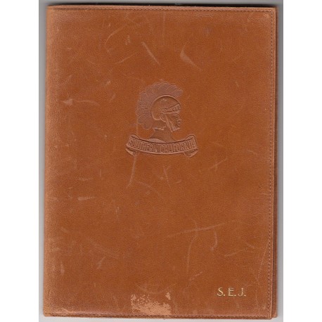 Embossed Leather Bi Fold Picture holder