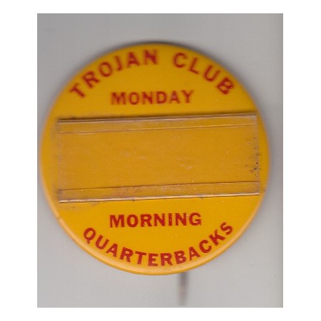 Trojan Club Monday Morning QB pin