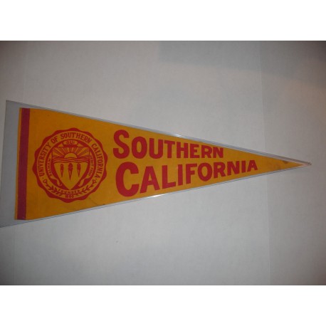 Yellow Southern California pennant (2) with seal