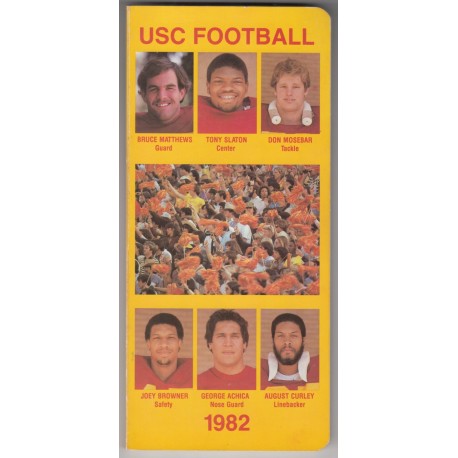 1982 USC football media guide