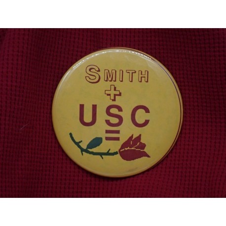 Smith plus  USC equal  Rose bowl pin