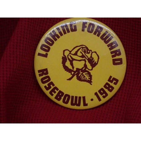 Looking Forward Rose Bowl 1985 pin