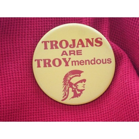 Trojans are TROYmendous pin