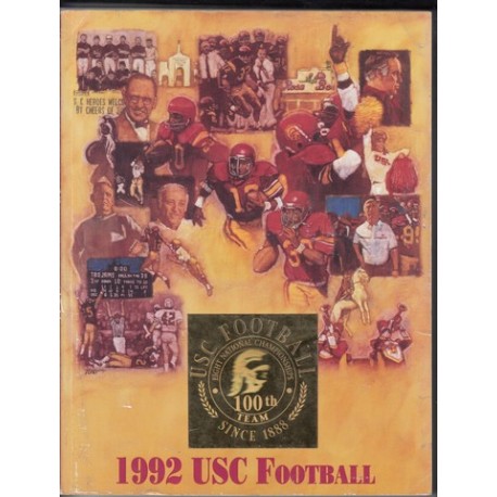 1992 USC football media guide