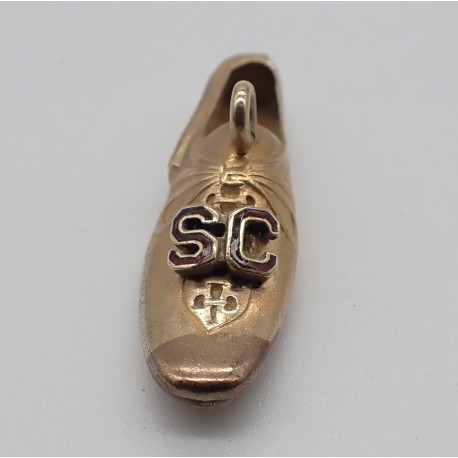 1948 Gold PCC Champions Track Shoe award.  Roland Sink